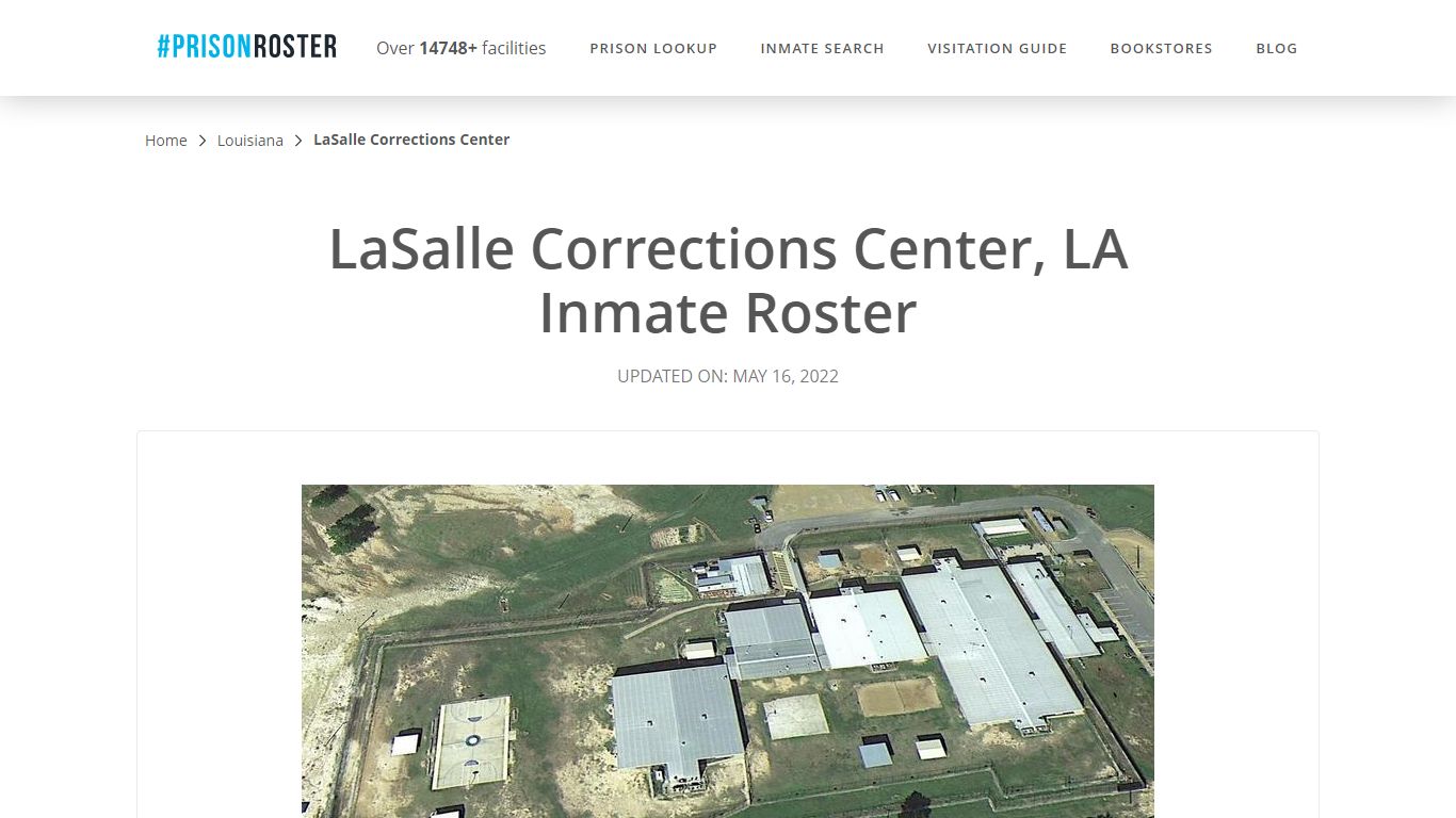 LaSalle Corrections Center, LA Inmate Roster